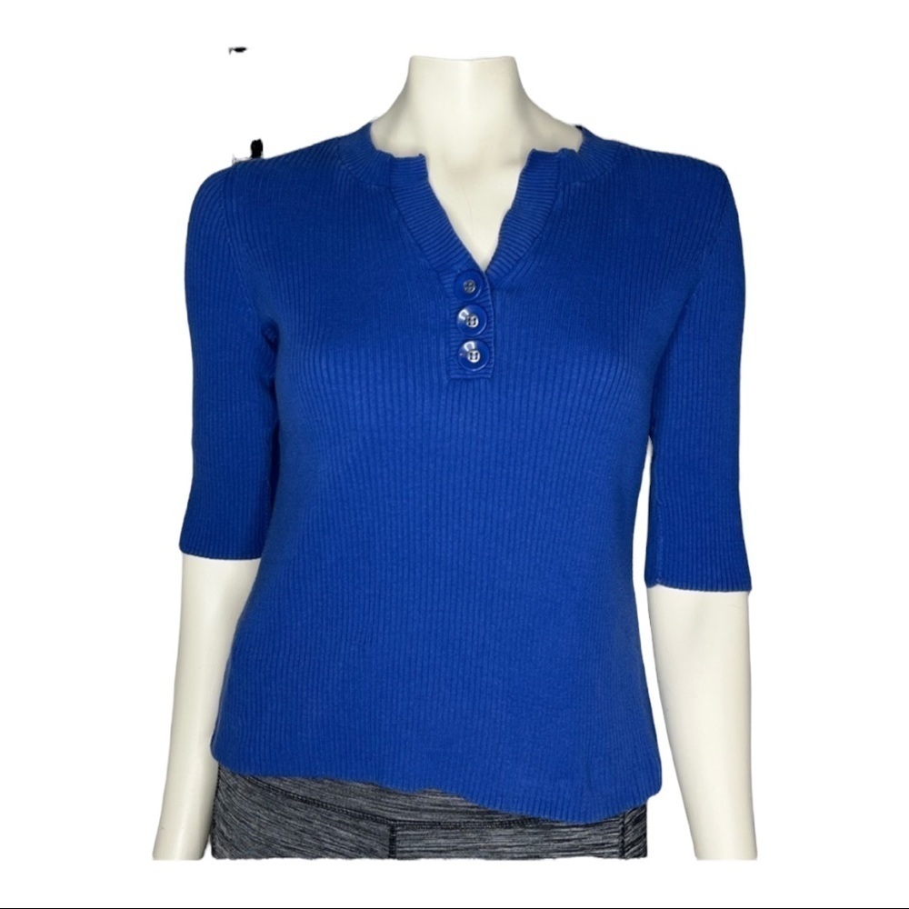 Axcess by Liz Claiborne Cropped Sweater Sz Med